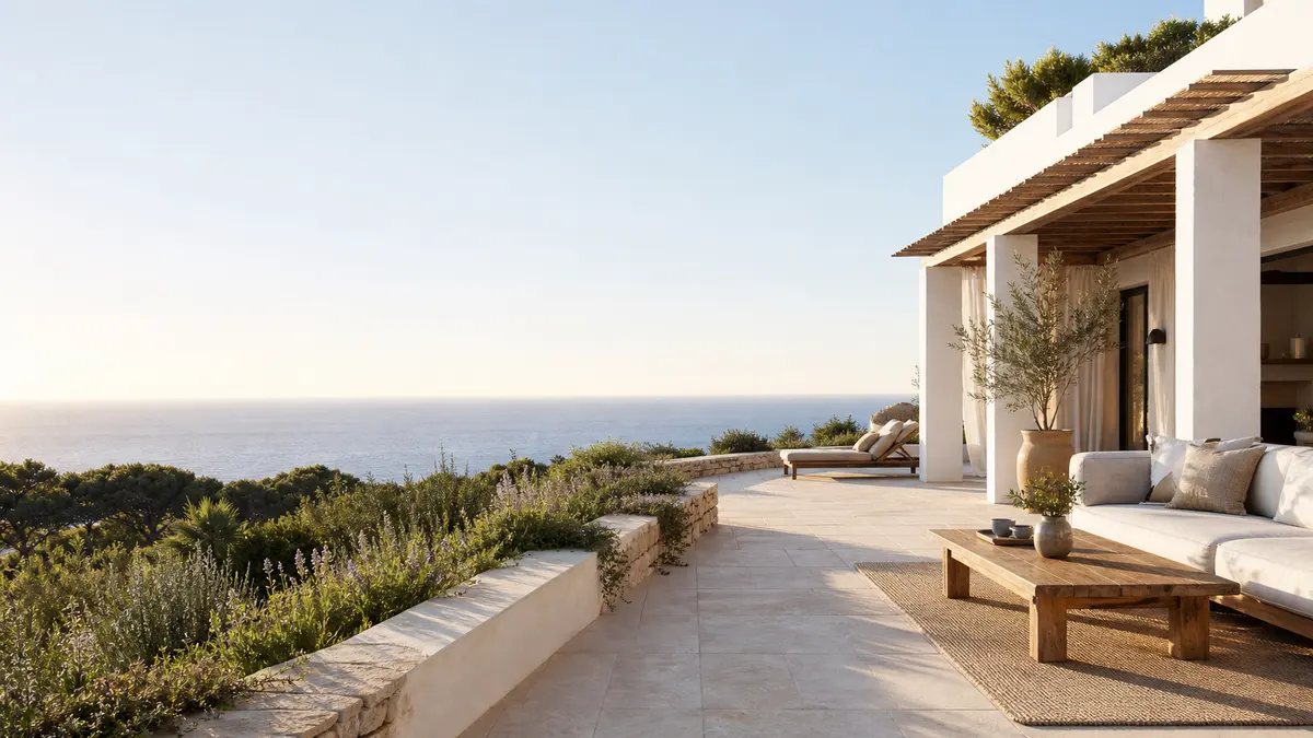 Exemplo visual de imóvel turístico no Algarve